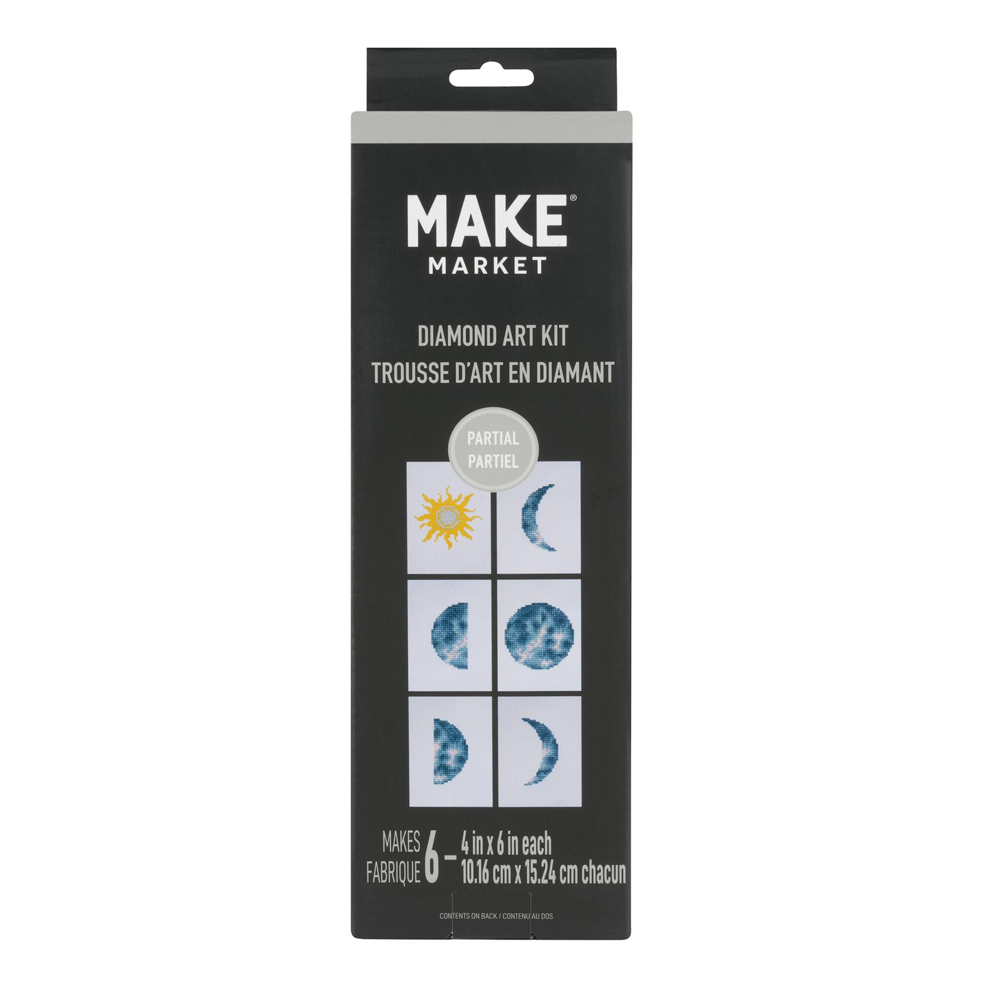 Moon Phases & Sun Diamond Art Kit by Make Market®